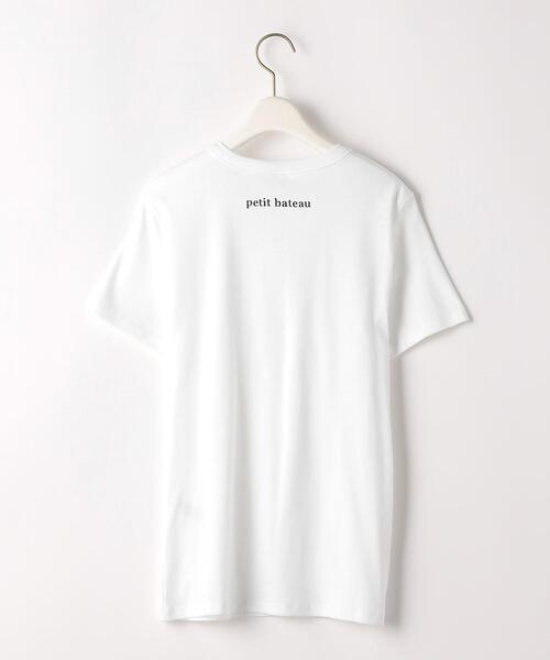 PETIT BATEAU（プチバトー）の「【別注】＜ PETIT BATEAU (プチバトー)＞ プリント ショートスリーブ Tシャツ（Tシャツ/カットソー・レディース・オフホワイト/ブラック/その他1/その他2・M）」の11枚目の写真