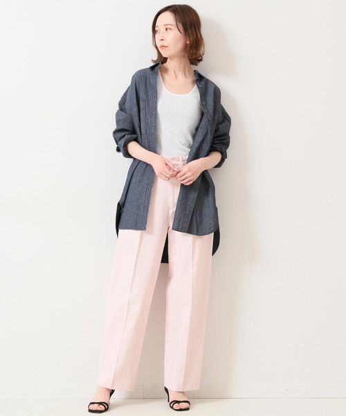 新品　IENA SLOBE スローブイエナ　ダンガリー　デニムシャツ　ウォッシュ SLOBE IENA スローブイエナ デニム ウエスタン ダンガリー