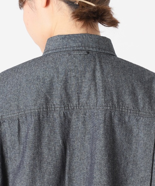 スローブイエナ LE denim グレーシャツ SLOBE IENA（スローブイエナ）の「《追加2》LE DENIM BDUシャツ