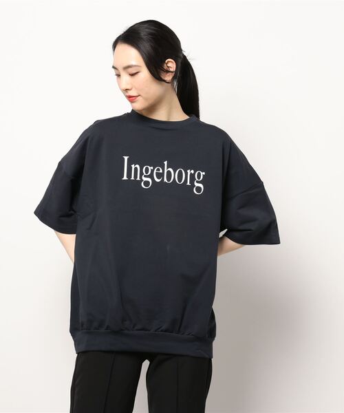 BCIコットンスエットTシャツ(Tシャツ/カットソー)|INGEBORG BCIコットンスエットTシャツ(Tシャツ/カットソー)|INGEBORG