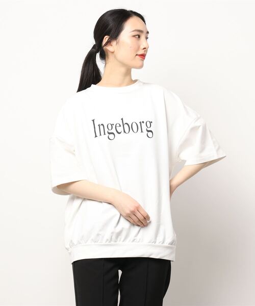 BCIコットンスエットTシャツ(Tシャツ/カットソー)|INGEBORG BCIコットンスエットTシャツ(Tシャツ/カットソー)|INGEBORG