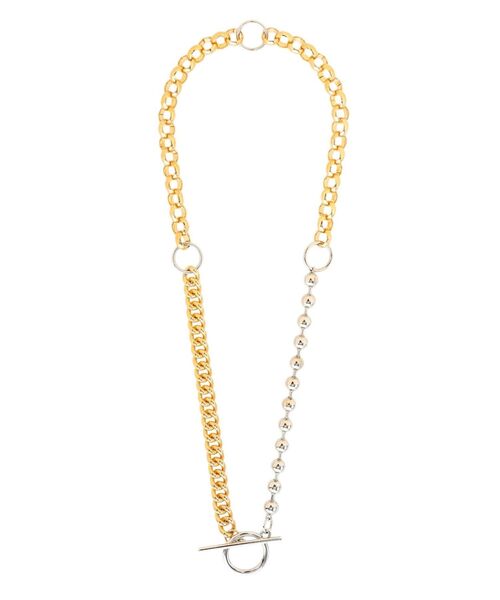 jouetie（ジュエティ）の「ミックスチェーンネックレス（ネックレス・レディース・シルバー/ゴールド・FREE）」の3枚目の写真
