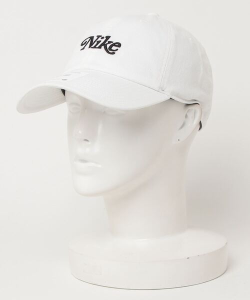 NIKE(ナイキ)の「ナイキ ヘリテージ86 ウォッシュ加工 ゴルフキャップ / Nike Heritage86 Washed Golf Hat(キャップ・メンズ・アイボリー/ネイビー/グレー系その他/ブラック・ONE SIZE)」の9枚目の写真