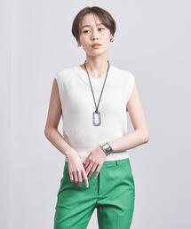 UNITED ARROWS | ＜UNITED ARROWS＞AZE  リブ Vネック ニット Ｗ †(ニット/セーター)