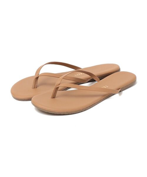 TKEES（ティキーズ）の「TKEES: THONG SANDAL（サンダル・レディース・シルバー/キャメル/ベージュ・38/39/36/37）」の6枚目の写真