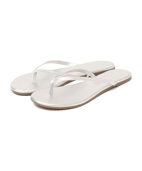 TKEES（ティキーズ）の「TKEES: THONG SANDAL（サンダル・レディース・シルバー/キャメル/ベージュ・38/39/36/37）」の4枚目の写真