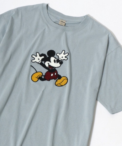 セール 22ss Disney ディズニー ミッキー ドナルド サガラ刺繍tシャツ Tシャツ カットソー Disney ディズニー のファッション通販 Zozotown