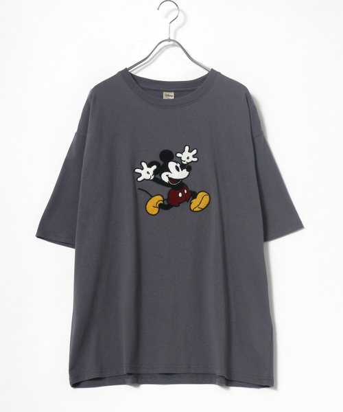 定価40700円　ダボロ　ミッキー サガラ刺繍　パーカー　新品未使用3959 Disney ミッキー サガラ刺繍トレーナー（スウェット）｜Disney