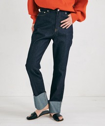 4youstory | 【4youstory】ターンアップリジットデニムパンツ(デニムパンツ)