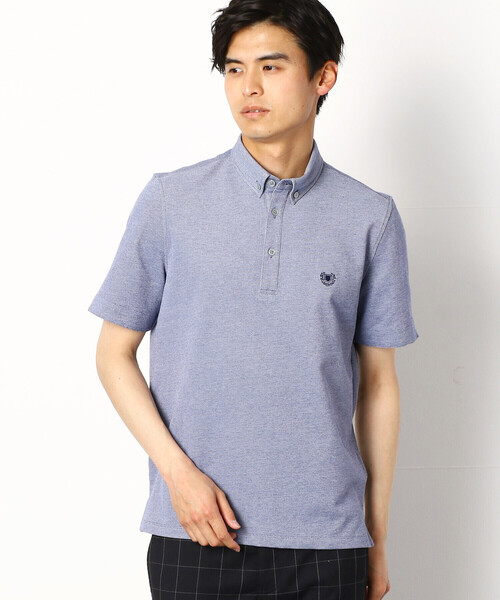 COMME CA COMMUNE(コムサコミューン)の「バーズアイ ポロシャツ(ポロシャツ・メンズ・ホワイト/ブラック/ダークブラウン/ネイビー/ブルー/グリーン・LARGE/MEDIUM/SMALL/X-LARGE)」の6枚目の写真