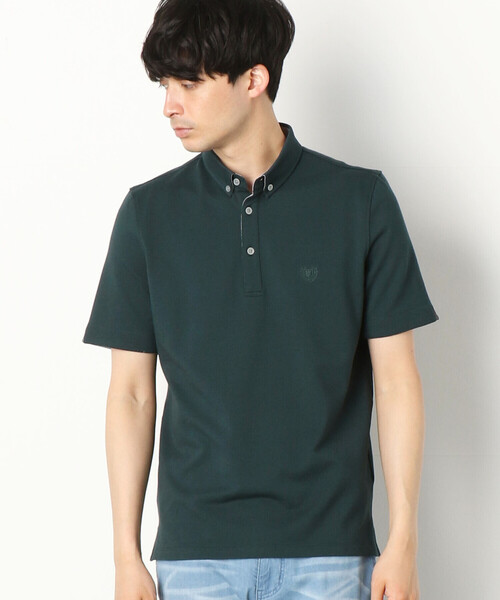 COMME CA COMMUNE(コムサコミューン)の「バーズアイ ポロシャツ(ポロシャツ・メンズ・ホワイト/ブラック/ダークブラウン/ネイビー/ブルー/グリーン・LARGE/MEDIUM/SMALL/X-LARGE)」の14枚目の写真