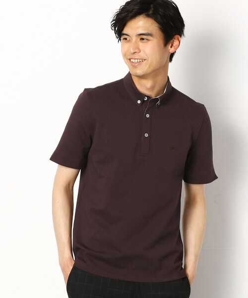 COMME CA COMMUNE(コムサコミューン)の「バーズアイ ポロシャツ(ポロシャツ・メンズ・ホワイト/ブラック/ダークブラウン/ネイビー/ブルー/グリーン・LARGE/MEDIUM/SMALL/X-LARGE)」の16枚目の写真