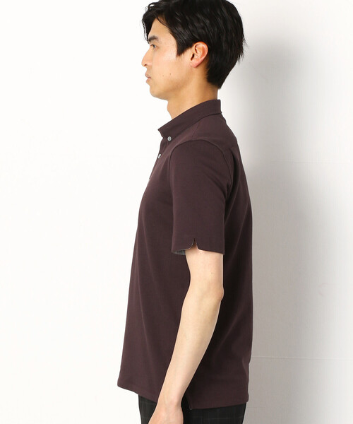 COMME CA COMMUNE(コムサコミューン)の「バーズアイ ポロシャツ(ポロシャツ・メンズ・ホワイト/ブラック/ダークブラウン/ネイビー/ブルー/グリーン・LARGE/MEDIUM/SMALL/X-LARGE)」の17枚目の写真