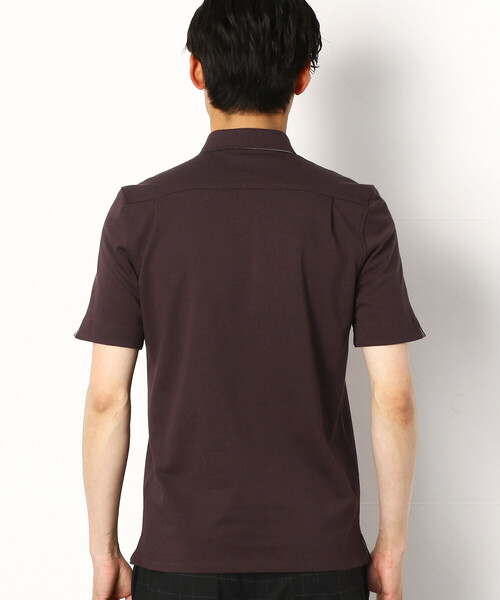 COMME CA COMMUNE(コムサコミューン)の「バーズアイ ポロシャツ(ポロシャツ・メンズ・ホワイト/ブラック/ダークブラウン/ネイビー/ブルー/グリーン・LARGE/MEDIUM/SMALL/X-LARGE)」の18枚目の写真