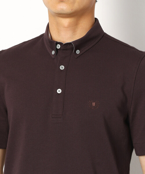 COMME CA COMMUNE(コムサコミューン)の「バーズアイ ポロシャツ(ポロシャツ・メンズ・ホワイト/ブラック/ダークブラウン/ネイビー/ブルー/グリーン・LARGE/MEDIUM/SMALL/X-LARGE)」の19枚目の写真