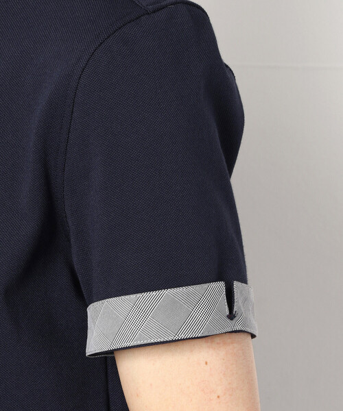 COMME CA COMMUNE(コムサコミューン)の「バーズアイ ポロシャツ(ポロシャツ・メンズ・ホワイト/ブラック/ダークブラウン/ネイビー/ブルー/グリーン・LARGE/MEDIUM/SMALL/X-LARGE)」の22枚目の写真