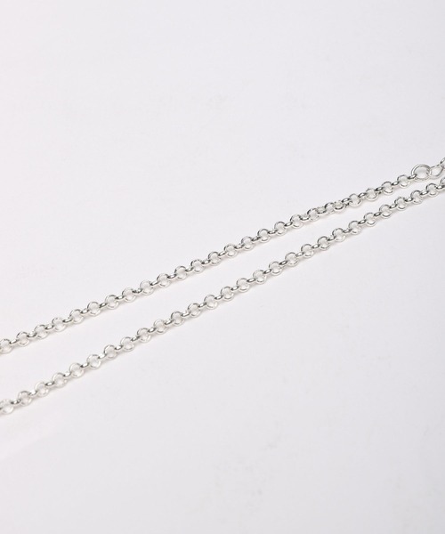 PAGEBOY（ページボーイ）の「ターコイズプレートネックレス（ネックレス・レディース・シルバー・FREE）」の9枚目の写真