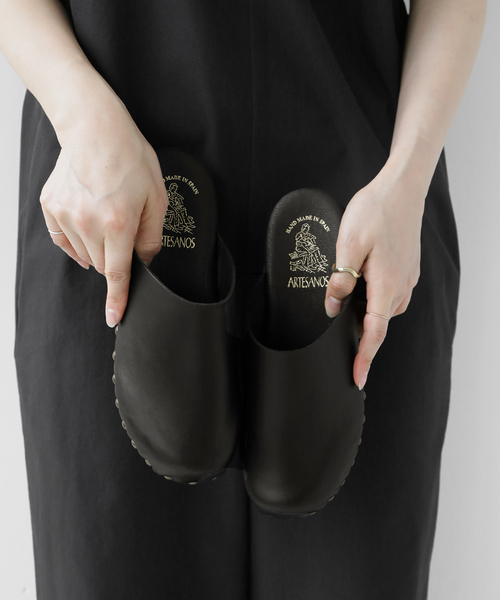 JOURNAL STANDARD relume SELECT(ジャーナルスタンダードレリュームセレクト)の「【ARTESANOS/アルテサノス】サボ(その他シューズ・レディース・ブラック/ナチュラル・36/37/38)」の13枚目の写真