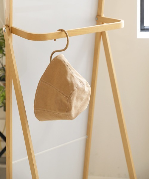 Bab（バブ）の「ステッチデザインキャンバスバケットハット（ハット・レディース・ブラック/ベージュ/アイボリー・ONESIZE）」の4枚目の写真