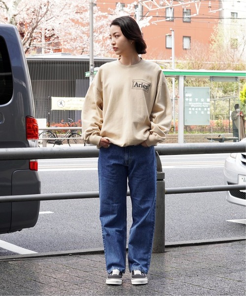 ARIES（アリーズ）の「【ARIES / アリーズ】PREMIUM TEMPLE SWEATSHIRT（スウェット・メンズ・ベージュ/パープル系その他・X-LARGE/MEDIUM/LARGE）」の3枚目の写真