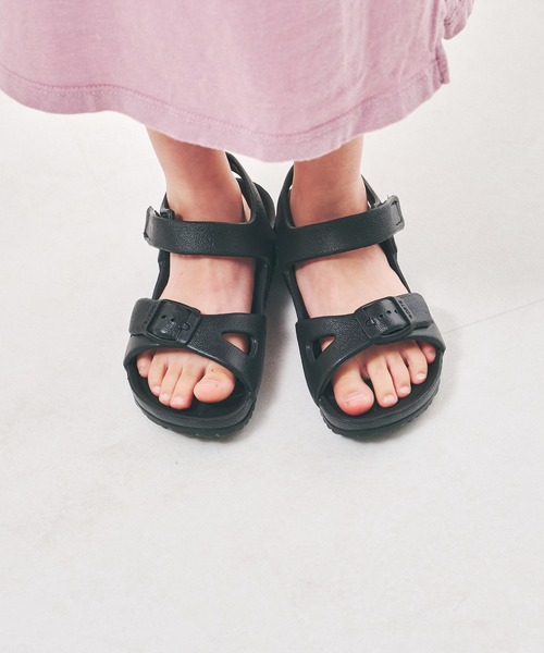 ORiental TRaffic（オリエンタルトラフィック）の「バックルクロスベルトシャワーサンダル K-223 WEB限定アイテム（サンダル・キッズ・ブラック/カーキ/ピンク/ブルー・16.0cm/17.0cm/18.0cm/19.0cm/20.0cm/21.0cm）」の18枚目の写真