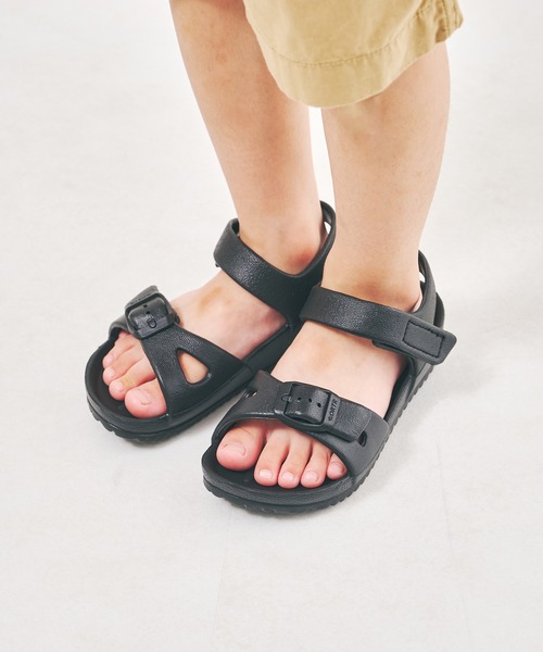 ORiental TRaffic（オリエンタルトラフィック）の「バックルクロスベルトシャワーサンダル K-223 WEB限定アイテム（サンダル・キッズ・ブラック/カーキ/ピンク/ブルー・16.0cm/17.0cm/18.0cm/19.0cm/20.0cm/21.0cm）」の8枚目の写真