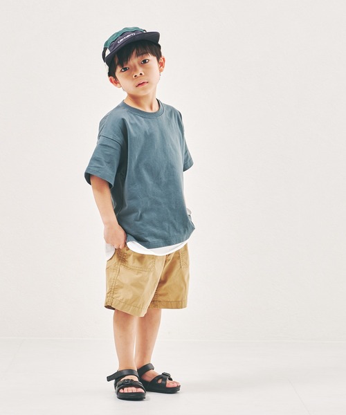 ORiental TRaffic（オリエンタルトラフィック）の「バックルクロスベルトシャワーサンダル K-223 WEB限定アイテム（サンダル・キッズ・ブラック/カーキ/ピンク/ブルー・16.0cm/17.0cm/18.0cm/19.0cm/20.0cm/21.0cm）」の5枚目の写真