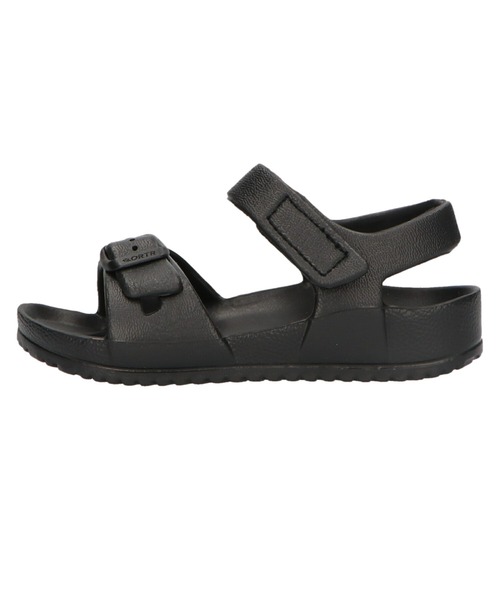 ORiental TRaffic（オリエンタルトラフィック）の「バックルクロスベルトシャワーサンダル K-223 WEB限定アイテム（サンダル・キッズ・ブラック/カーキ/ピンク/ブルー・16.0cm/17.0cm/18.0cm/19.0cm/20.0cm/21.0cm）」の12枚目の写真