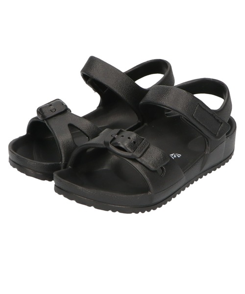 ORiental TRaffic（オリエンタルトラフィック）の「バックルクロスベルトシャワーサンダル K-223 WEB限定アイテム（サンダル・キッズ・ブラック/カーキ/ピンク/ブルー・16.0cm/17.0cm/18.0cm/19.0cm/20.0cm/21.0cm）」の9枚目の写真