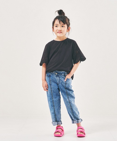 ORiental TRaffic（オリエンタルトラフィック）の「バックルクロスベルトシャワーサンダル K-223 WEB限定アイテム（サンダル・キッズ・ブラック/カーキ/ピンク/ブルー・16.0cm/17.0cm/18.0cm/19.0cm/20.0cm/21.0cm）」の21枚目の写真