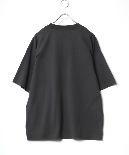 CONVERSE（コンバース）の「CONVERSE（コンバース）カレッジロゴアップリケTシャツ（Tシャツ/カットソー・メンズ・ネイビー/グリーン/ホワイト/スミクロ・L/LL/M）」の9枚目の写真