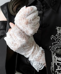 指なし レースグローブ
