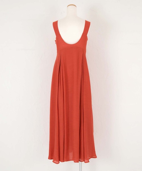 titivate（ティティベイト）の「スクエアネックノースリーブワンピース（ワンピース・レディース・オレンジ/イエロー/ブラック・M/L/PS(XS－S)）」の18枚目の写真