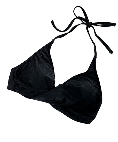 TeddyShop(テディショップ)の「レディース水着 クロスバンド風ビキニ 上下2点セット(水着・レディース・ブラック/ホワイト/カーキ/ダークブラウン/イエロー/ピンク/ピンク系その他/オレンジ/ブルー系その他・S/M/L)」の12枚目の写真