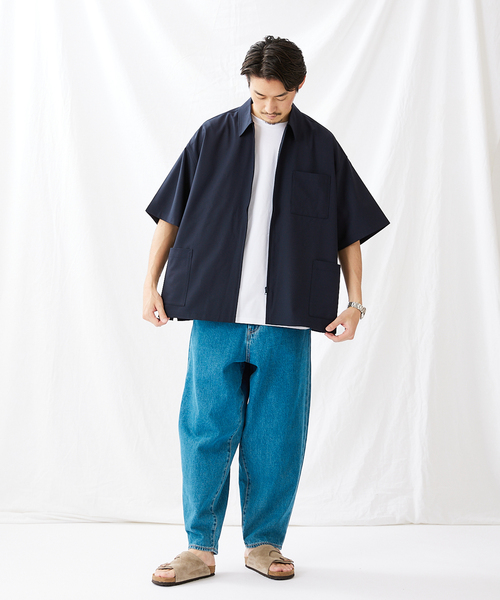 JOURNAL STANDARD(ジャーナルスタンダード)の「オンブレチェック バーバーシャツジャケット(シャツ/ブラウス・メンズ・ベージュ/グレー/ネイビー・MEDIUM/LARGE)」の21枚目の写真