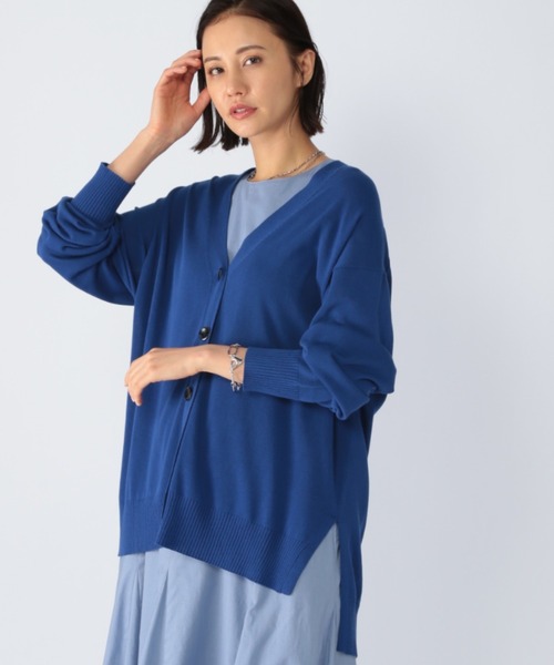 BARNYARDSTORM（バンヤードストーム）の「BARNYARDSTORM / ワイドライトカーデ（カーディガン/ボレロ・レディース・ホワイト/ブラック/グレー/カーキ/ブルー・FREE）」の5枚目の写真