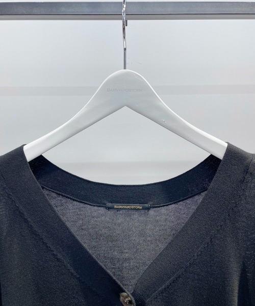 BARNYARDSTORM（バンヤードストーム）の「BARNYARDSTORM / ワイドライトカーデ（カーディガン/ボレロ・レディース・ホワイト/ブラック/グレー/カーキ/ブルー・FREE）」の15枚目の写真