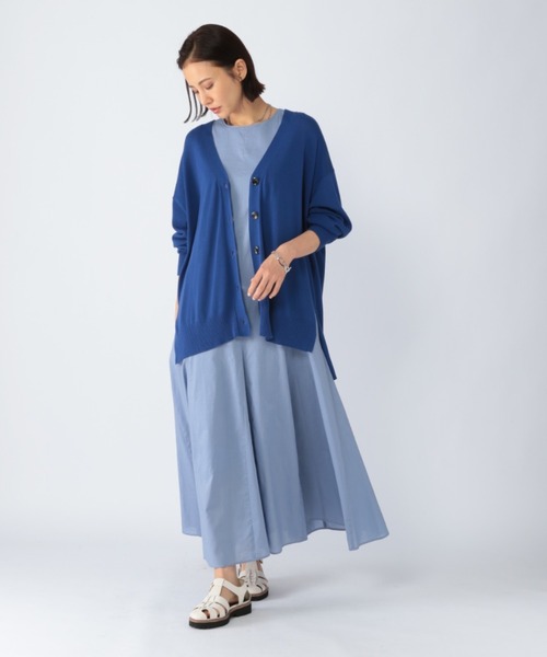 BARNYARDSTORM（バンヤードストーム）の「BARNYARDSTORM / ワイドライトカーデ（カーディガン/ボレロ・レディース・ホワイト/ブラック/グレー/カーキ/ブルー・FREE）」の17枚目の写真