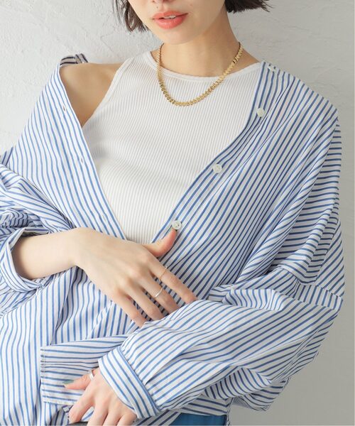 JOURNAL STANDARD（ジャーナルスタンダード）の「《追加2》カップツキアメスリインナー（タンクトップ・レディース・ブラック/ホワイト/グリーン・FREE）」の2枚目の写真