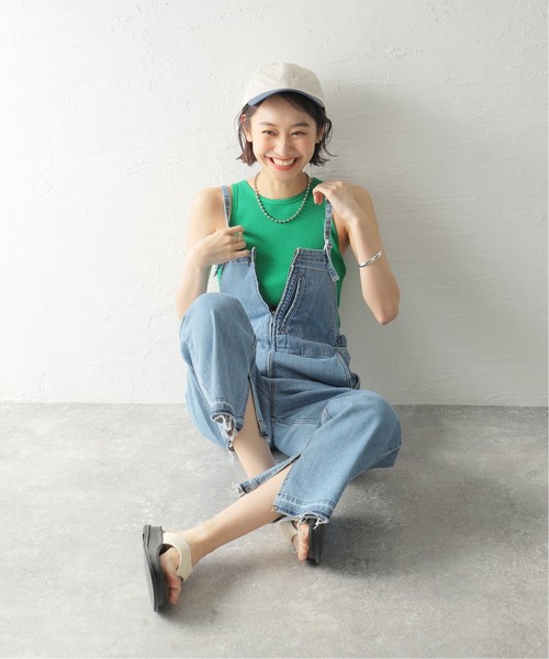 JOURNAL STANDARD（ジャーナルスタンダード）の「《追加2》カップツキアメスリインナー（タンクトップ・レディース・ブラック/ホワイト/グリーン・FREE）」の9枚目の写真