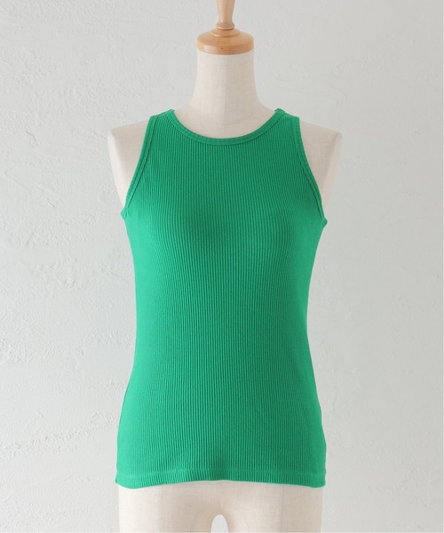 JOURNAL STANDARD（ジャーナルスタンダード）の「《追加2》カップツキアメスリインナー（タンクトップ・レディース・ブラック/ホワイト/グリーン・FREE）」の10枚目の写真