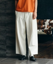 epnok | Cotton Twill 1Tuck Easy Pants/コットンツイルワンタックイージーパンツ(スラックス)