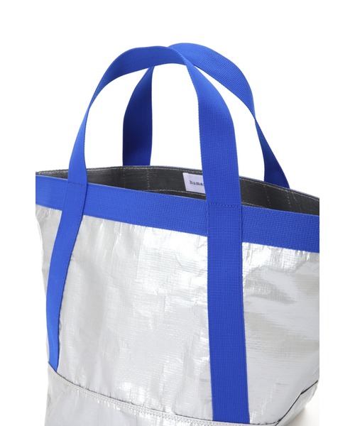 human woman（ヒューマンウーマン）の「◆ナイロントートBAG（トートバッグ・レディース・ブルー/ホワイト系その他・ﾌﾘ-）」の9枚目の写真