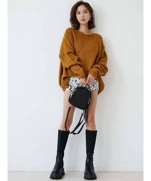 GYDA（ジェイダ）の「GG QUILTING 4WAYミニリュック（バックパック/リュック・レディース・ブラック/アイボリー・FREE）」の3枚目の写真