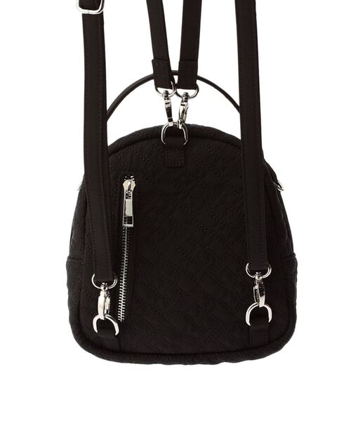 GYDA（ジェイダ）の「GG QUILTING 4WAYミニリュック（バックパック/リュック・レディース・ブラック/アイボリー・FREE）」の9枚目の写真