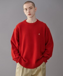 GYMPHLEX | Gymphlex | ウールカシミヤ クルーネックニットプルオーバー MEN(ニット/セーター)