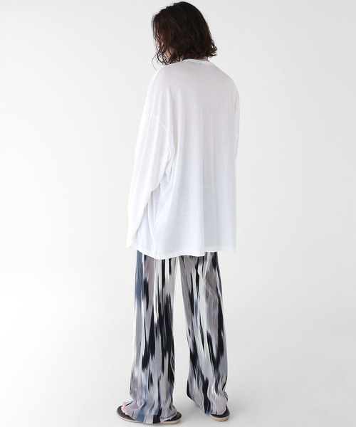 minsobi（ミンソビ）の「マーブル柄プリーツパンツ（その他パンツ・メンズ・ブラウン/ブラック・FREE）」の10枚目の写真