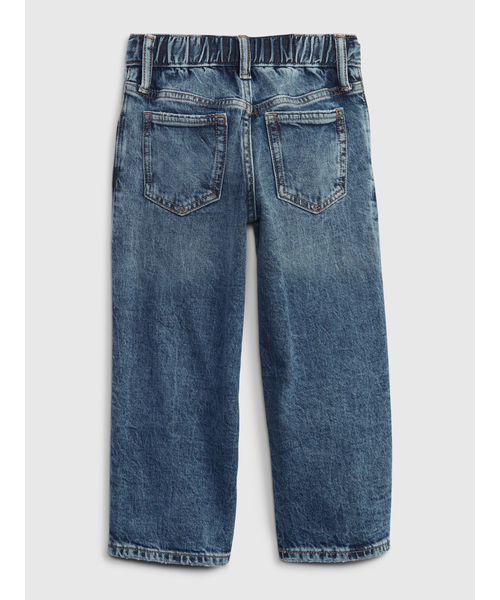 GAP(ギャップ)の「'90s ルーズ オーガニックコットン デニム (ベビー)(デニムパンツ・キッズ・ライトインディゴブルー/ブラック/ブルー・2 YRS/3 YRS/5 YRS/18-24M/12-18M/4 YRS)」の9枚目の写真