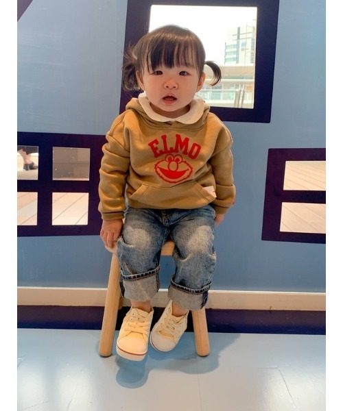 GAP(ギャップ)の「'90s ルーズ オーガニックコットン デニム (ベビー)(デニムパンツ・キッズ・ライトインディゴブルー/ブラック/ブルー・2 YRS/3 YRS/5 YRS/18-24M/12-18M/4 YRS)」の7枚目の写真