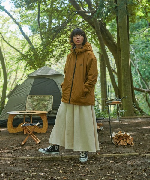 OUTDOOR PRODUCTS APPAREL（アウトドアプロダクツアパレル）の「中綿ライトウェイトジャケット　軽量　撥水　防風　ストレッチ　防花粉　紫外線対策機能　ユニセックス（ブルゾン・メンズ・ブラック/ダークグリーン/カーキ/ライトブラウン/ブルー系その他/ワイン・SMALL/MEDIUM/LARGE/X-LARGE）」の19枚目の写真